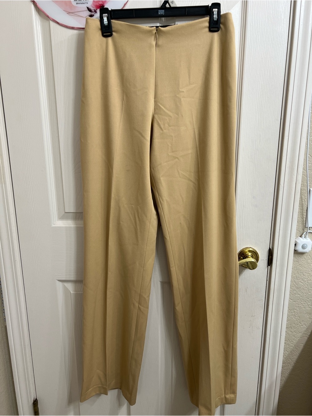 Fabrizio Gianni High-Waist Pants in Camel